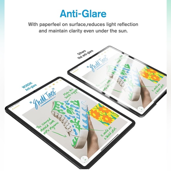 iPad Mini 6 (2021) Paperfeel Screen Protector Low Reflection - Picture 4 of 6